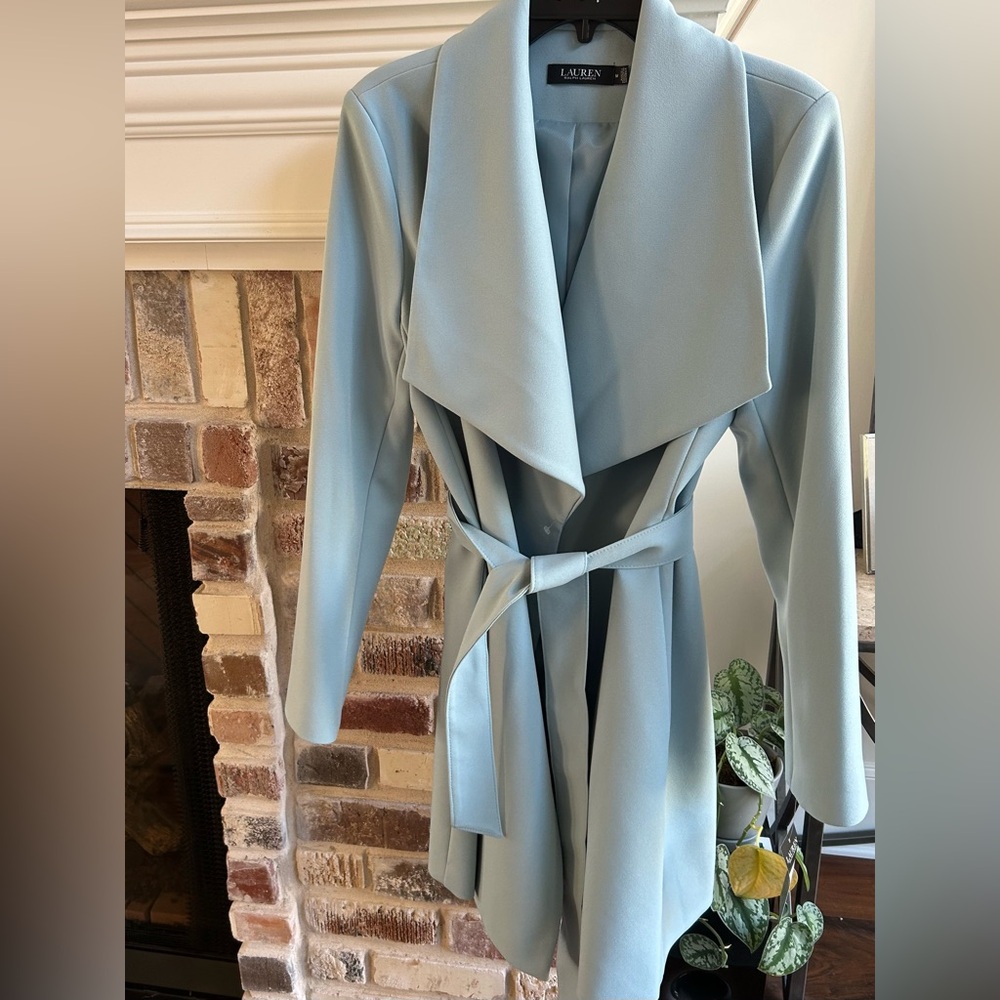 Lauren Ralph Lauren light blue coat